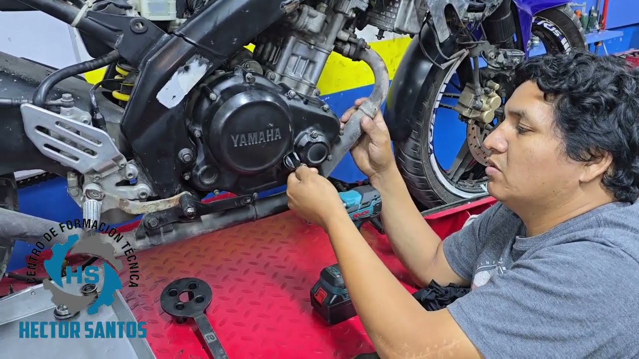 Cambio de los discos de embrague yamaha R15