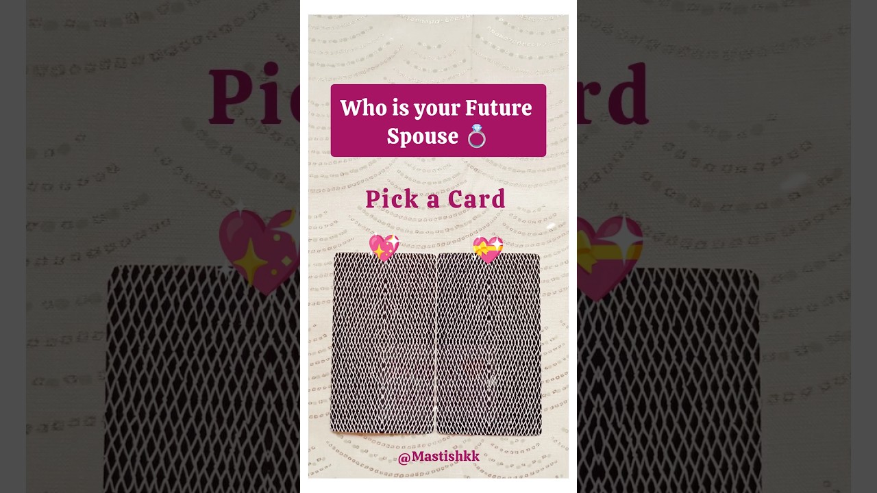 Who is your Future Spouse 💍❤️