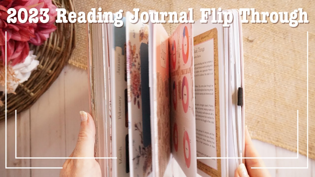 2023 Reading Journal Flip Through