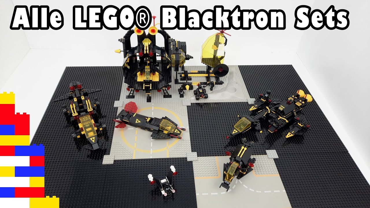 LEGO® Raumfahrt/Space - ALLE Blacktron Sets [Theme]