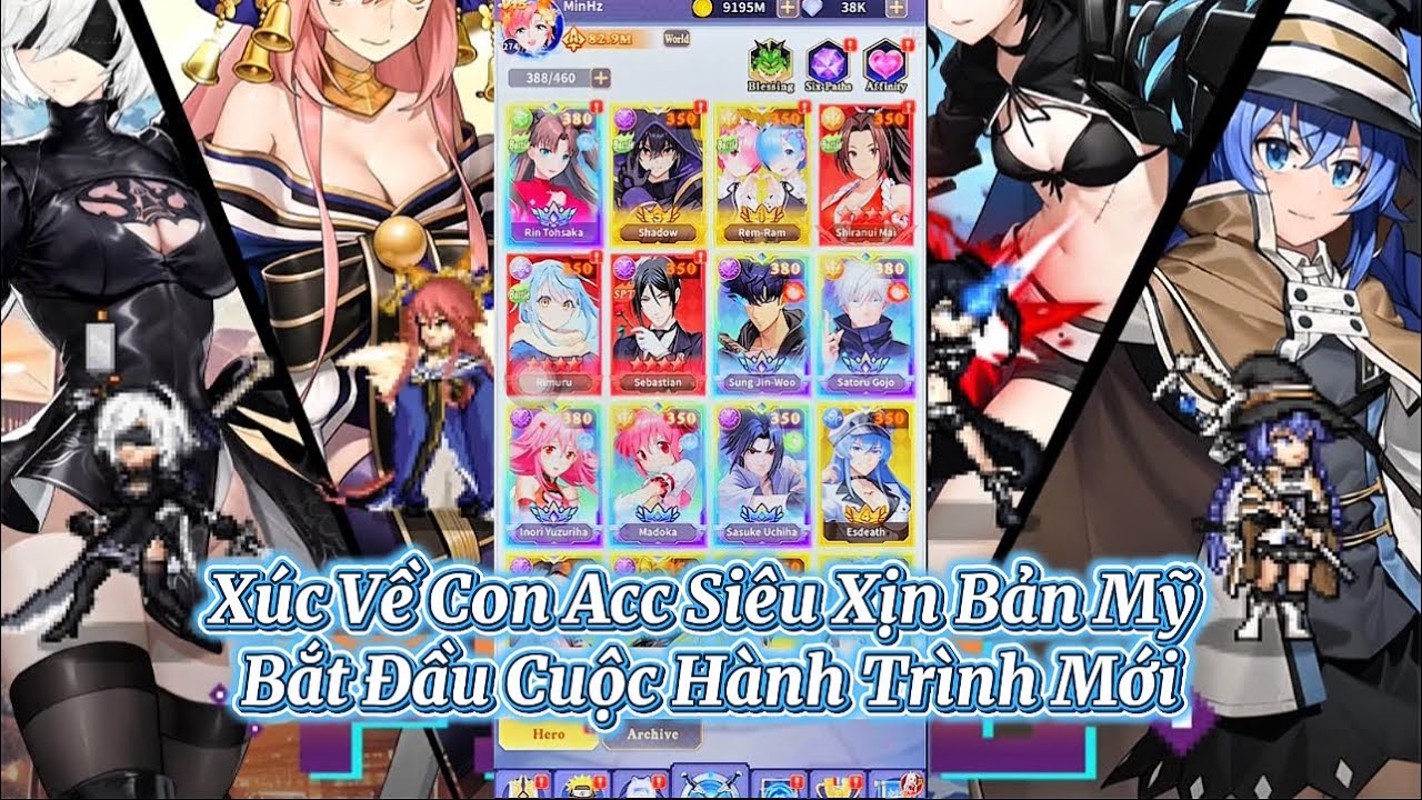 Pixel Allstar #1: Acc VIP 15 Chơi Gần 500 Ngày Có Gì ?
