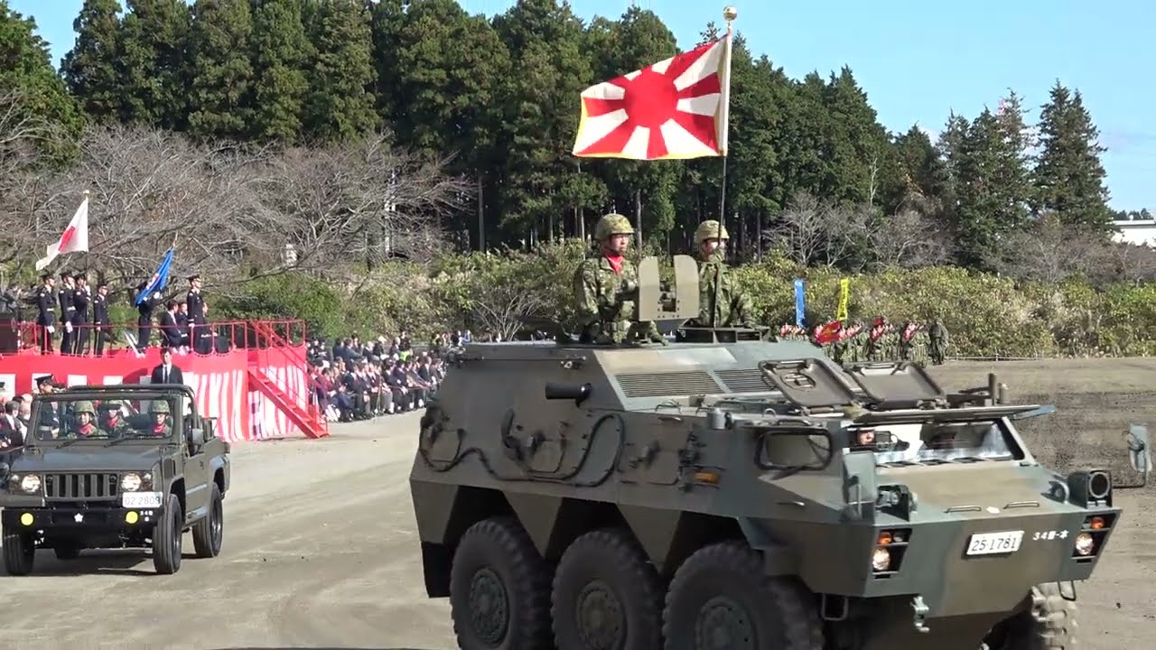 【観閲行進】陸上自衛隊 板妻駐屯地創立６２周年記念行事