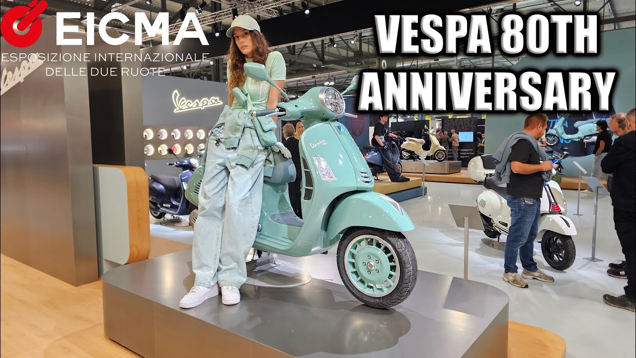 VESPA 80th ANNIVERSARY - EICMA 2025