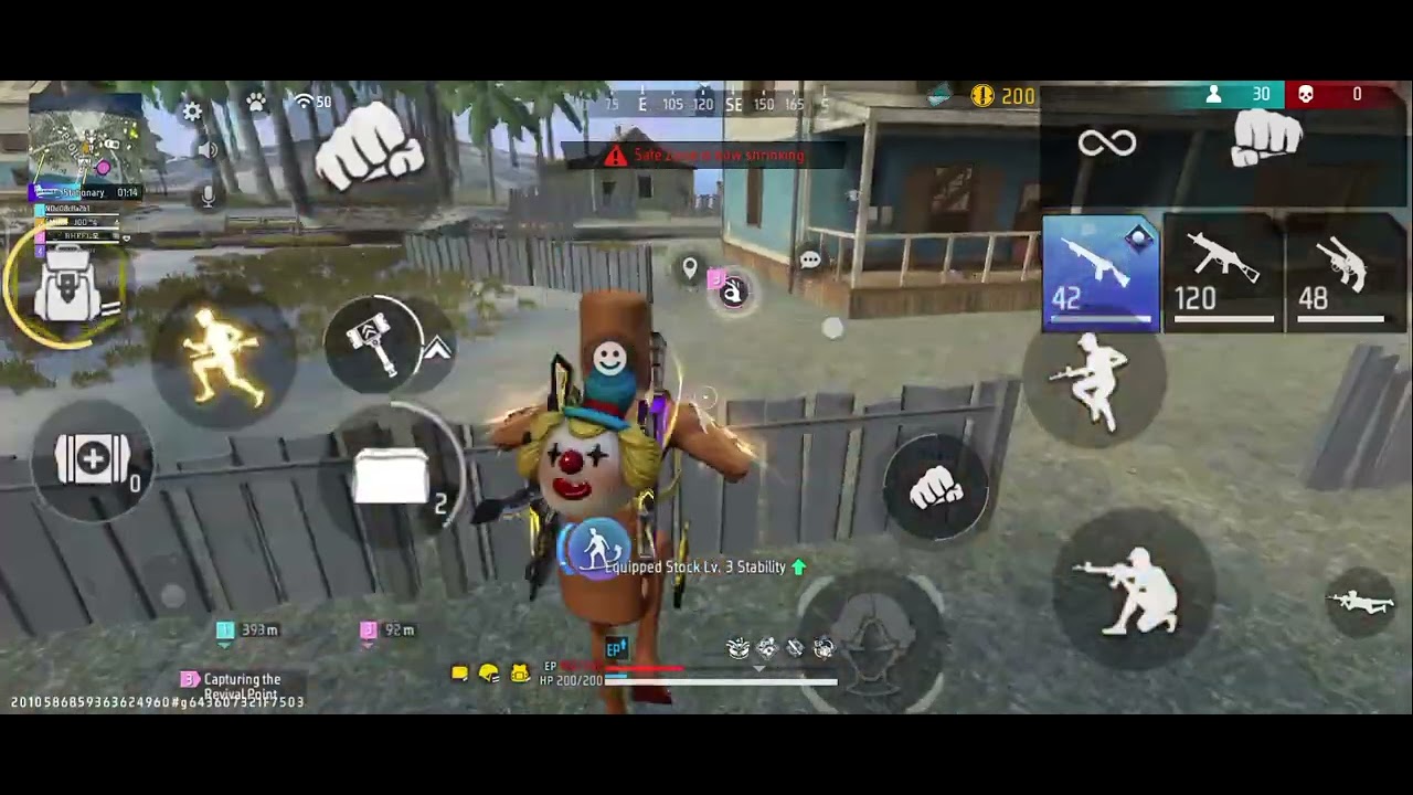 Free fire prank for rendam players 