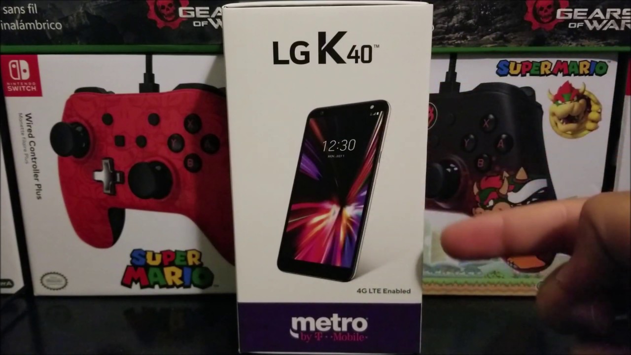 Metro by T-Mobile LG K40 Unboxing