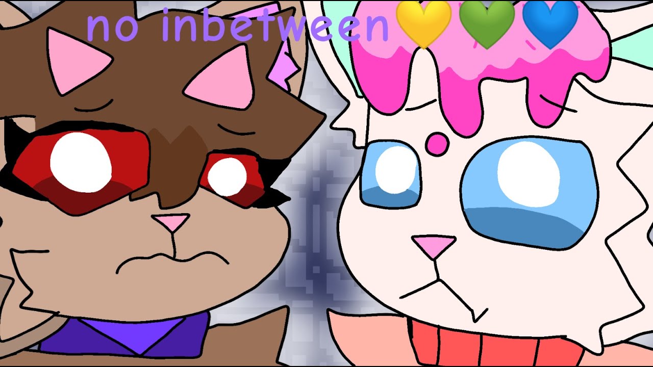 kittydog: no inbetween: Animation meme💗 🖤⏳