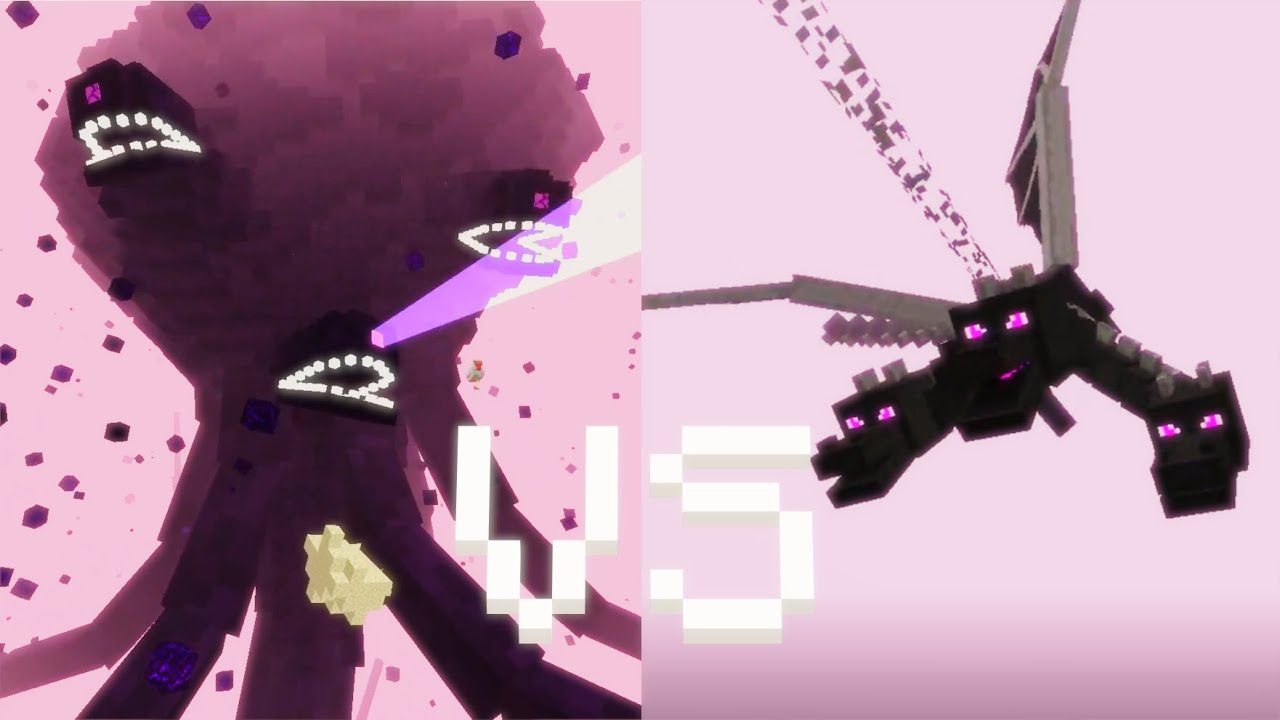 Cracker Wither Storm VS Ender Trigon