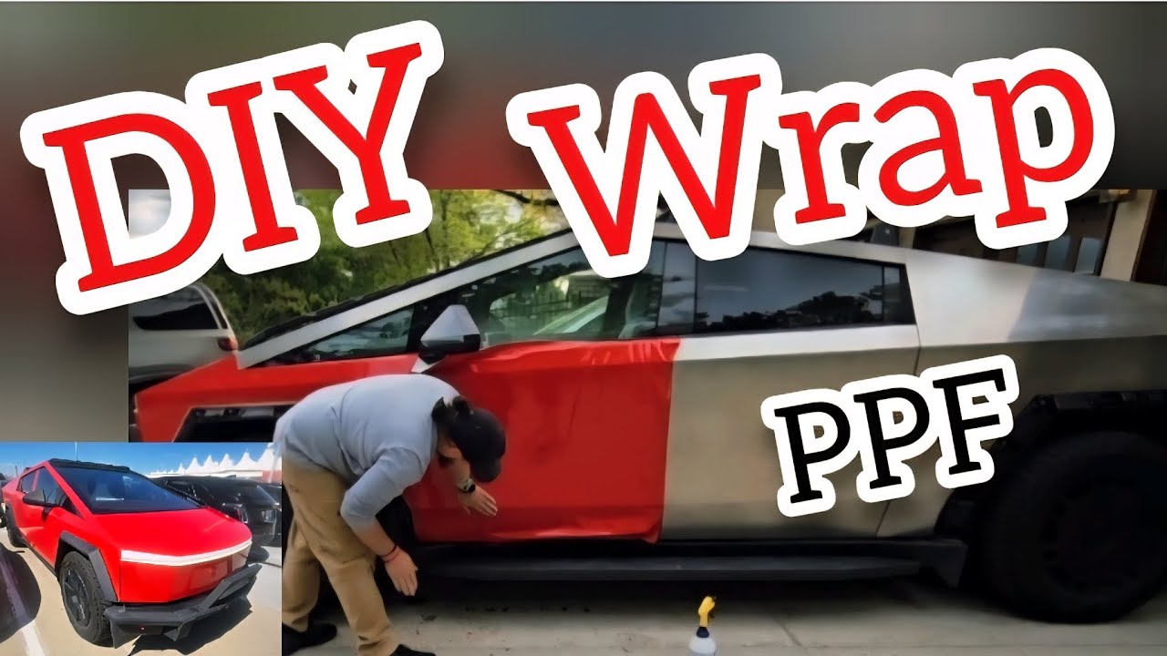 Cybertruck PPF  Pre-Cut Kit.  One man install!  Can a beginner do this??