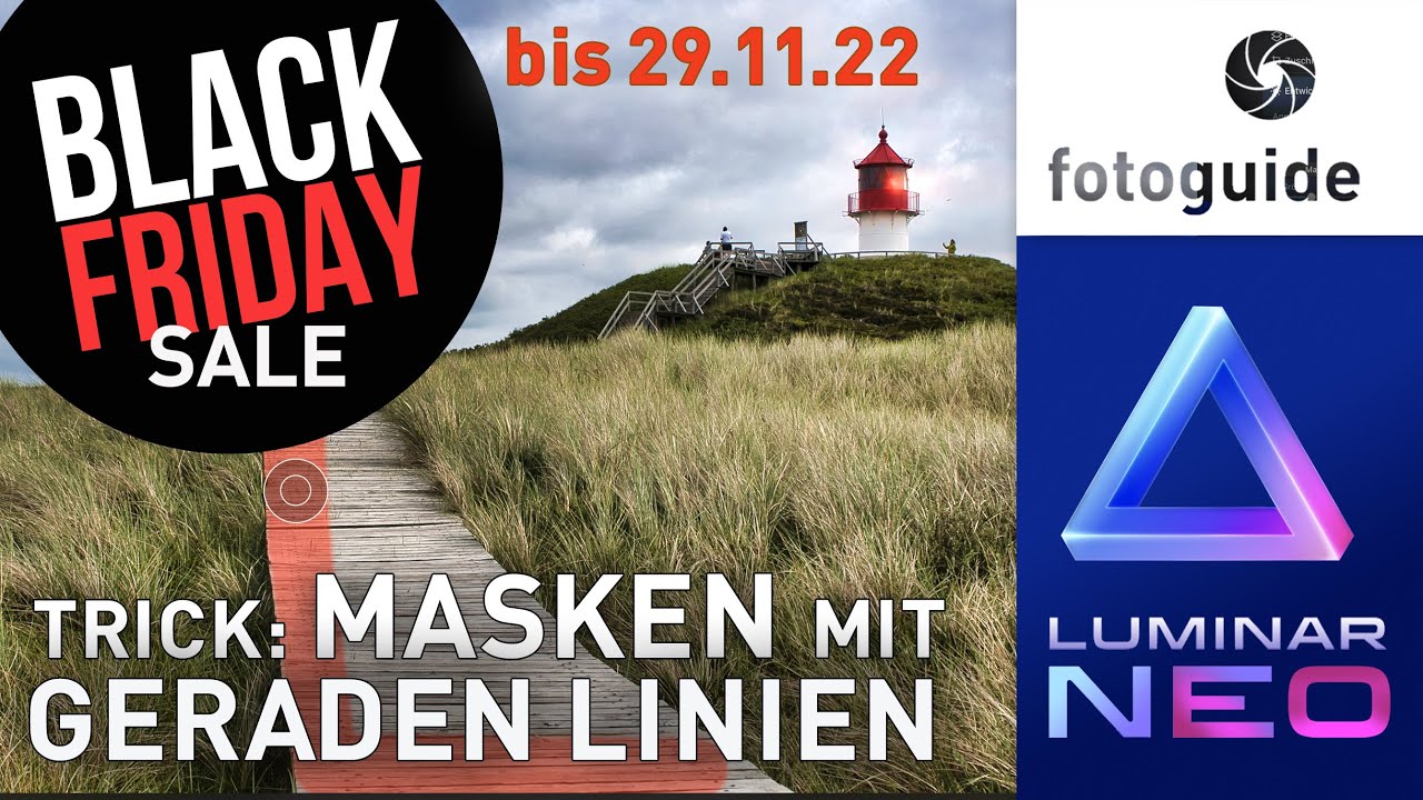 Luminar NEO ▲  TRICK: Gerade Linien beim Maskieren