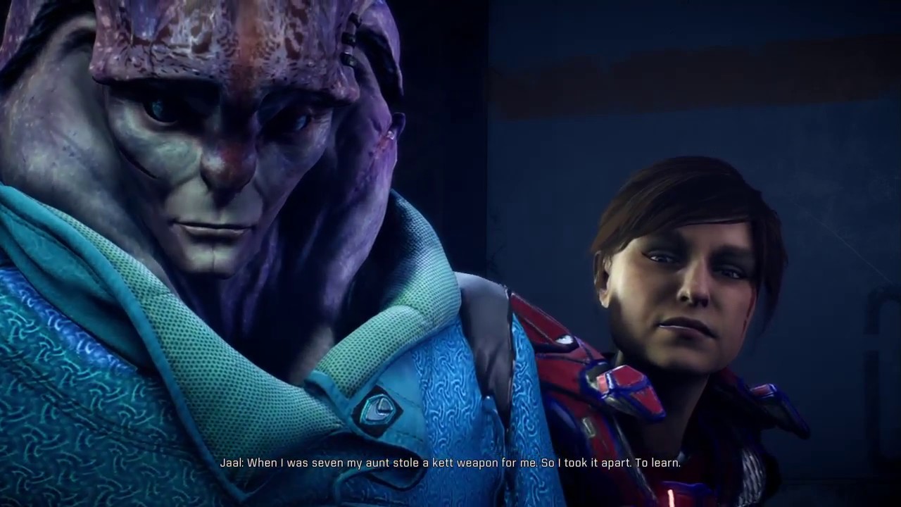 Mass Effect Andromeda - Refusing Jaal's Romance