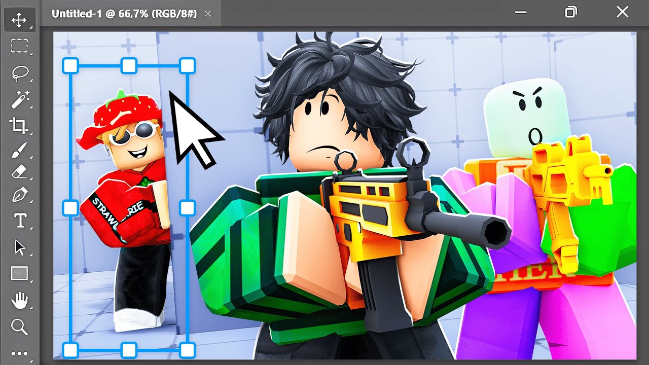 Я тайно прятался в знаменитых миниатюрах Roblox...