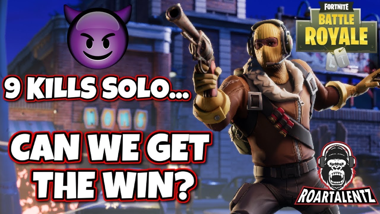 Fortnite - Trying to become a Solo King!