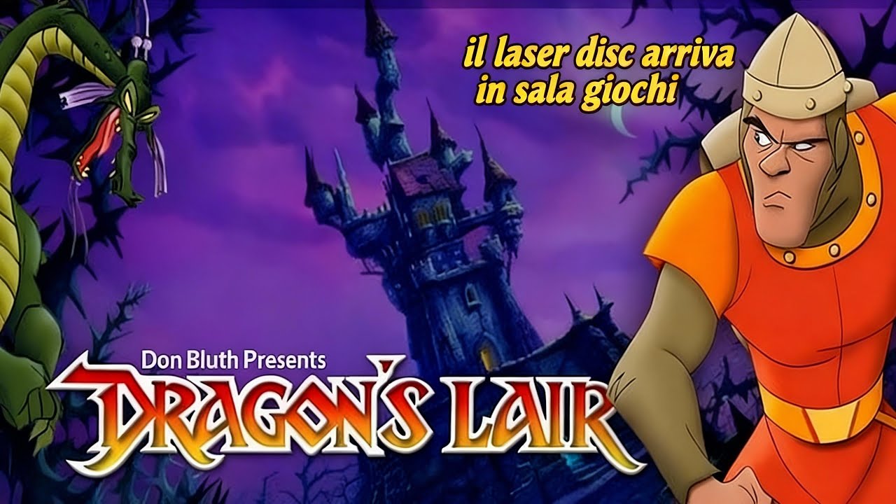 Dragons Lair 1983 - Il Leggendario Laser Disc Arcade | Gameplay Retro