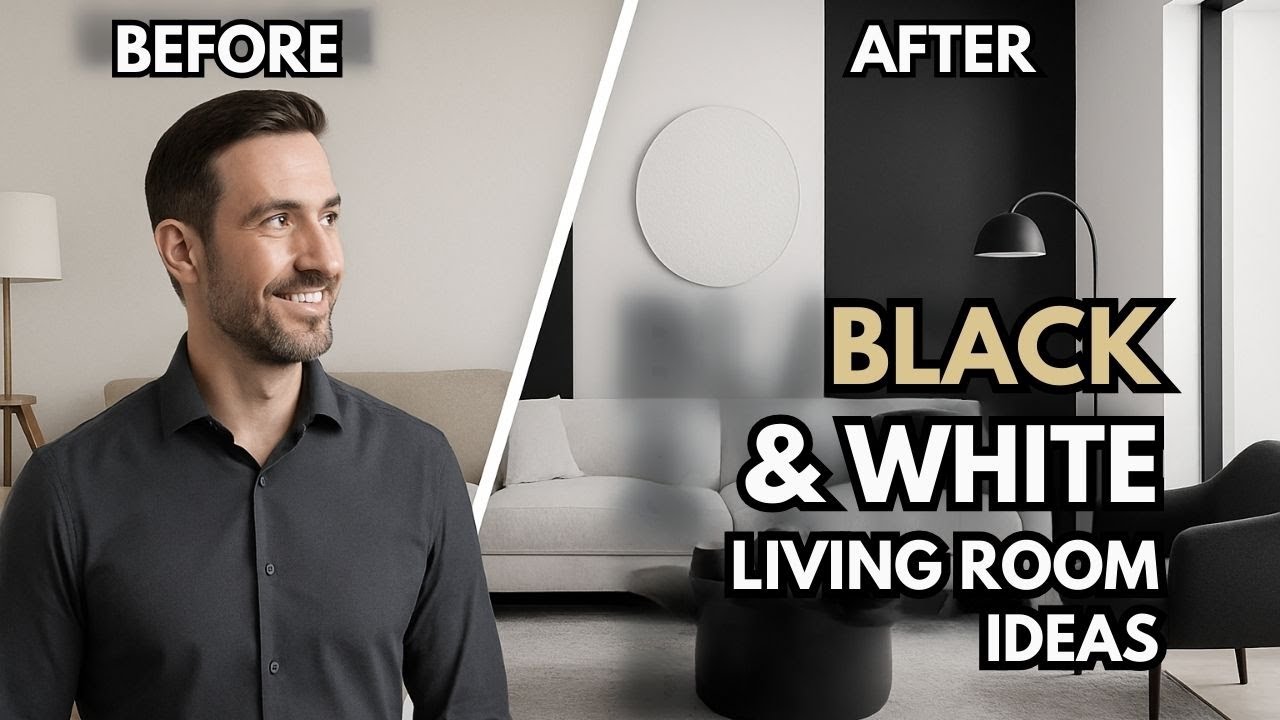 Top 10 Black and White Living Room Ideas