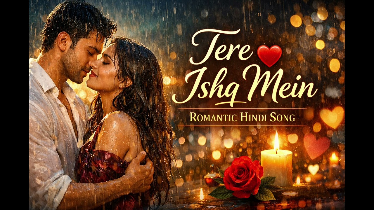 Tere Ishq Mein ❤️ | Romantic Hindi Song | Heartfelt Love & Longing Anthem