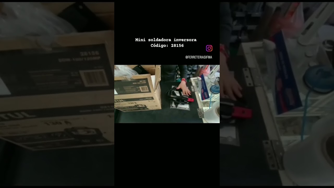 Mini soldadora inversora 28156 PRETUL