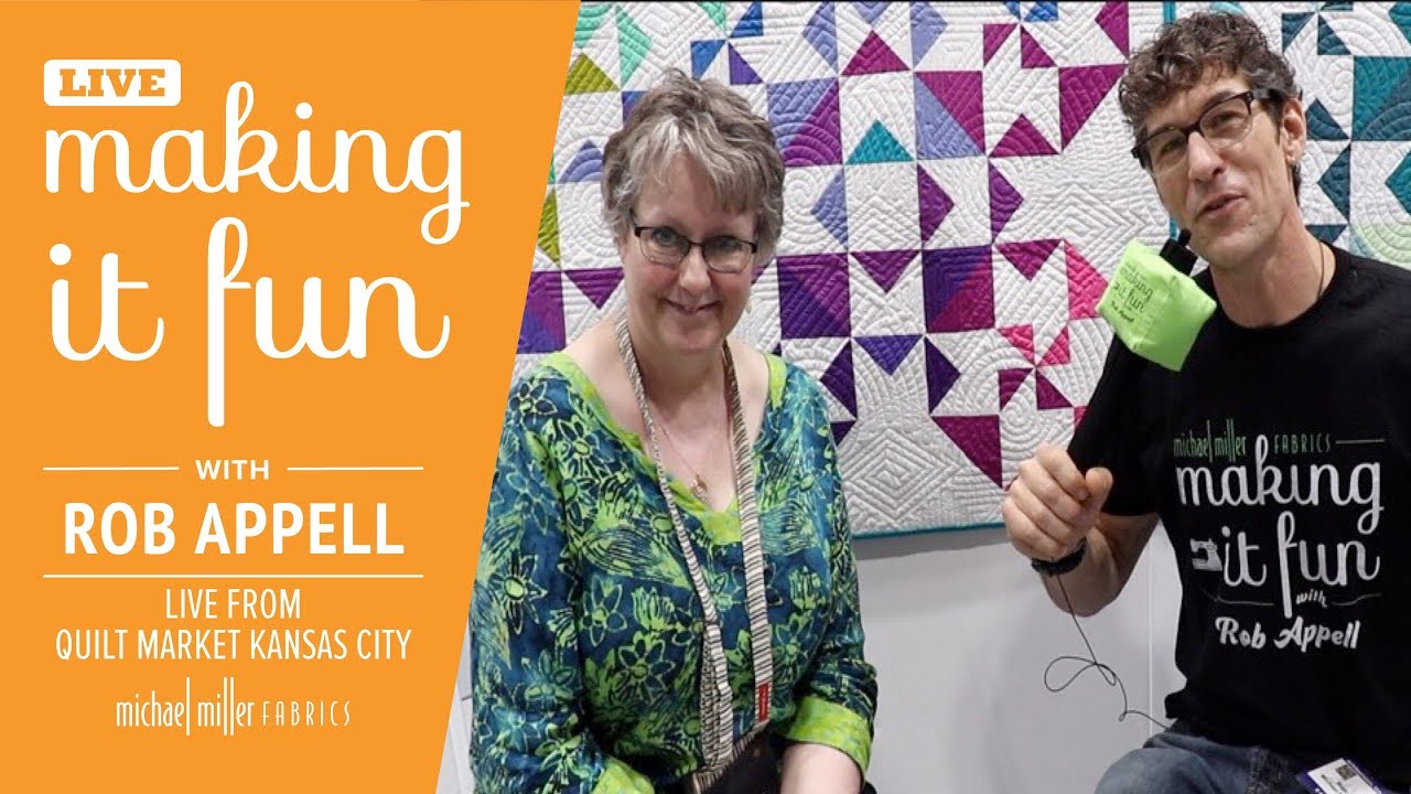 Lisa from Quilting in the Valley Interview - Michael Miller Fabrics' Making it Fun