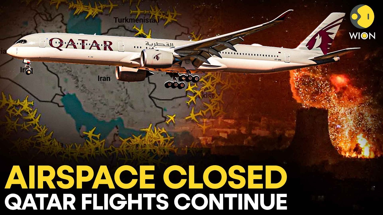 US-Iran war: Qatar Airways Announces 29 Special Flights Despite Airspace Closure | WION Original