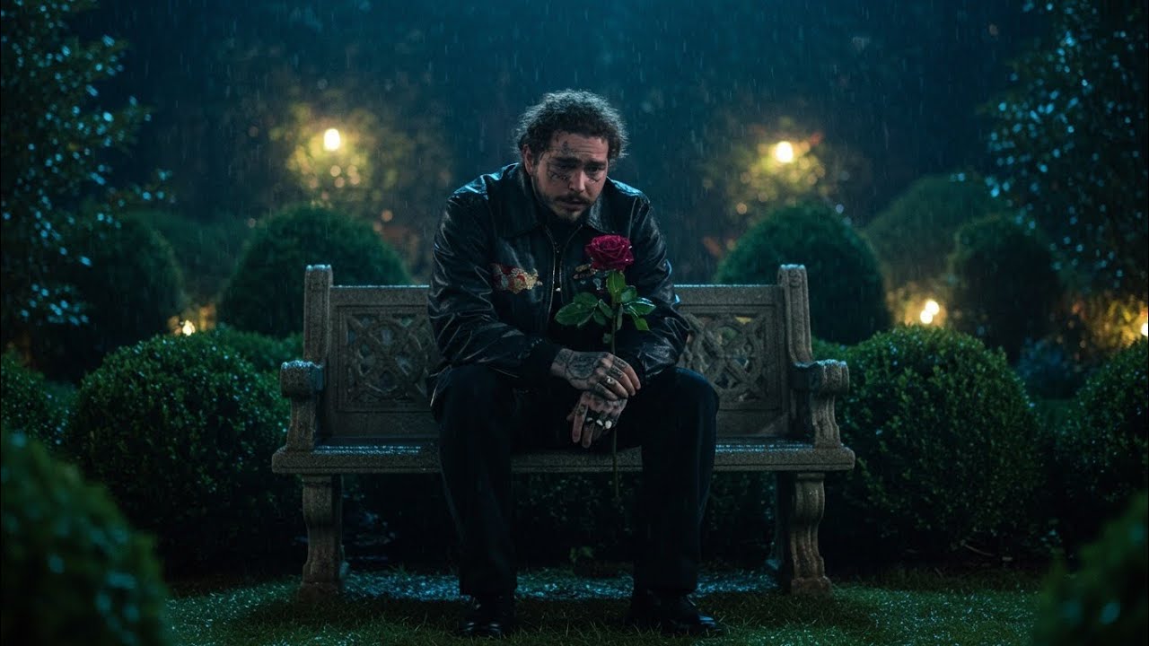 Post Malone – Daying Rose | Lyrics Video