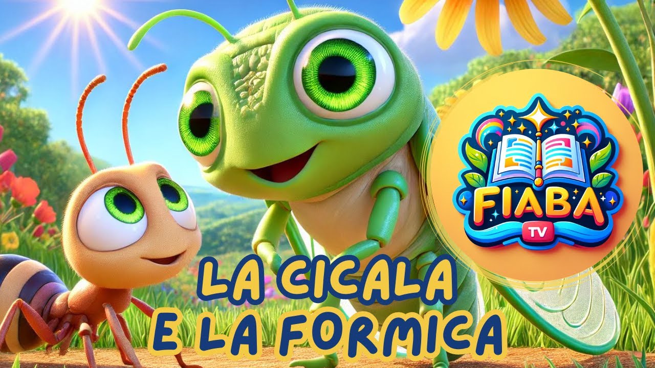 La Cicala e la Formica | Fiaba TV | Cartoni Animati Per Bambini #videoperbambini