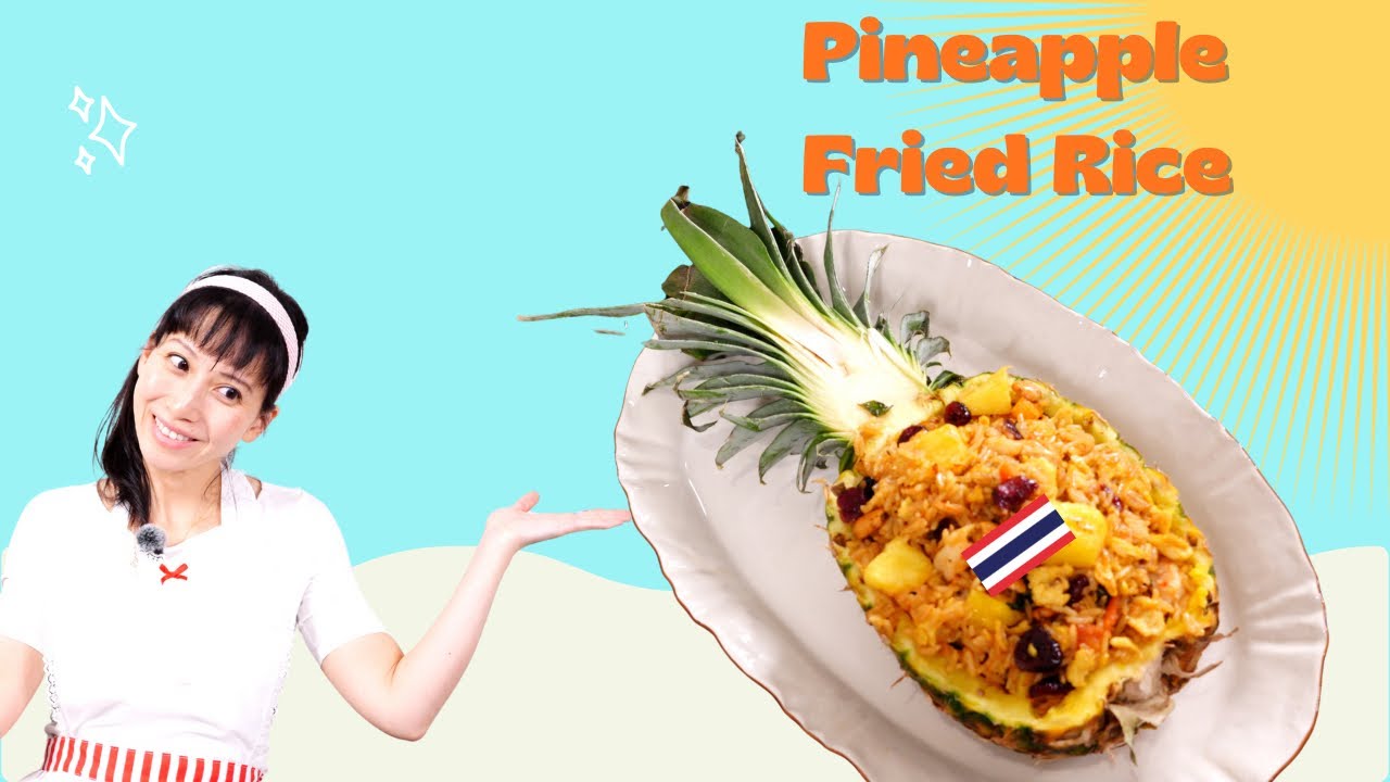 I Made Thai Pineappe Fried Rice - It Turned Out Amazing 🇹🇭 🍍 