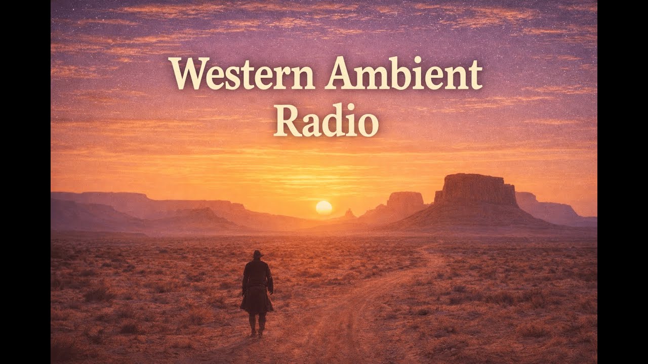 Western Ambient Calm Radio — Focus, Work & Desert Atmospheres