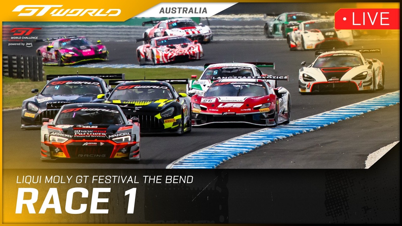 LIVE | Race 1 | LIQUI MOLY GT Festival The Bend | 2026 GT World Challenge Australia powered by AWS