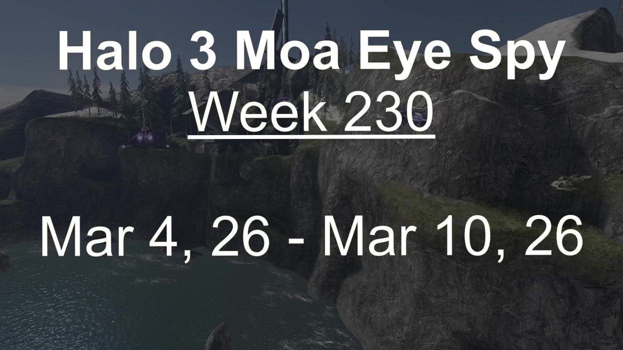 Halo 3 MCC | All Moa Eye Spy Locations for Week 230 | 3/4/26 - 3/10/26