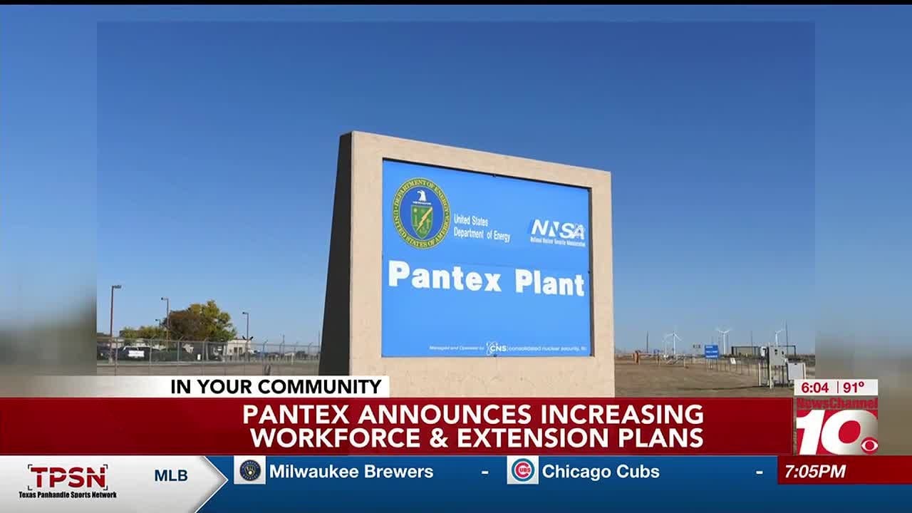 VIDEO: Pantex announced as largest employer of the Texas Panhandle