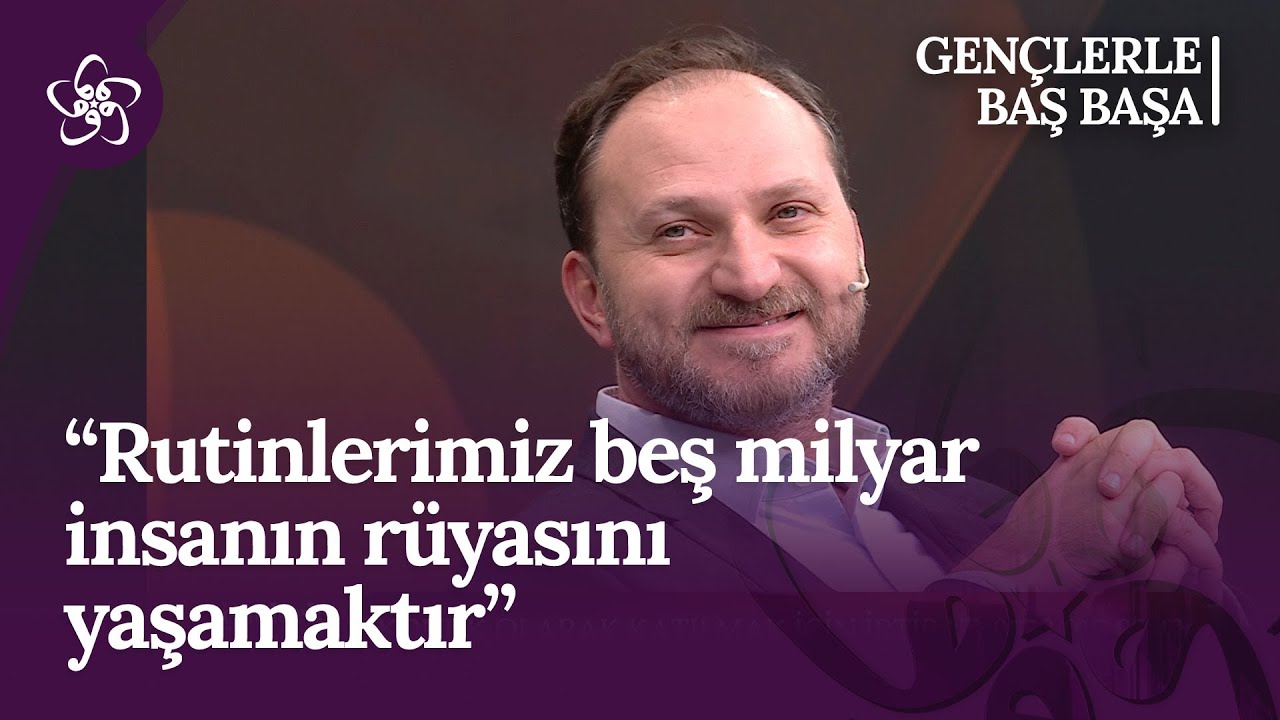 Doç. Dr. Mehmet Dinç: Rutinlerimiz, beş milyar insanın rüyasını yaşamaktır | Gençlerle Baş Başa