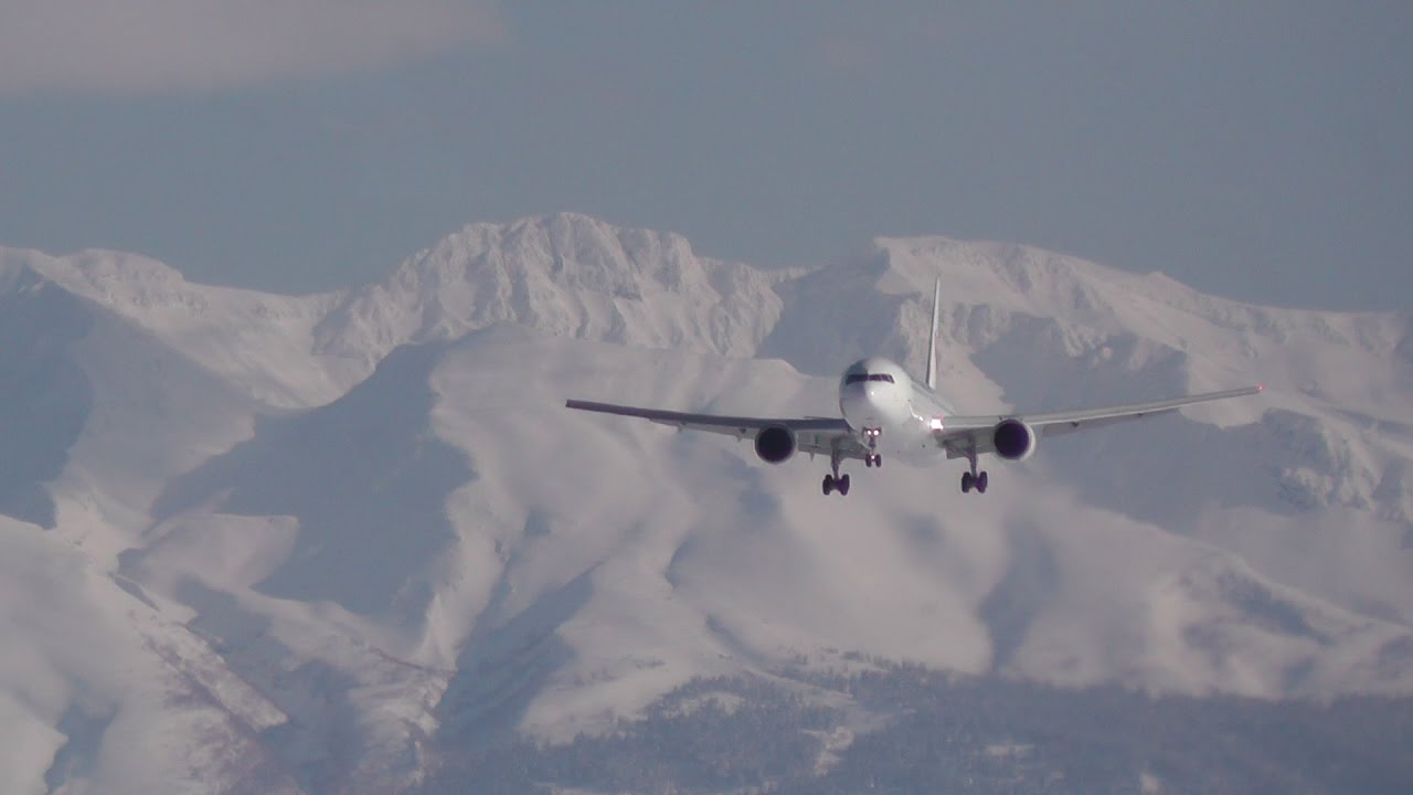 日本とは思えない美しい着陸風景 