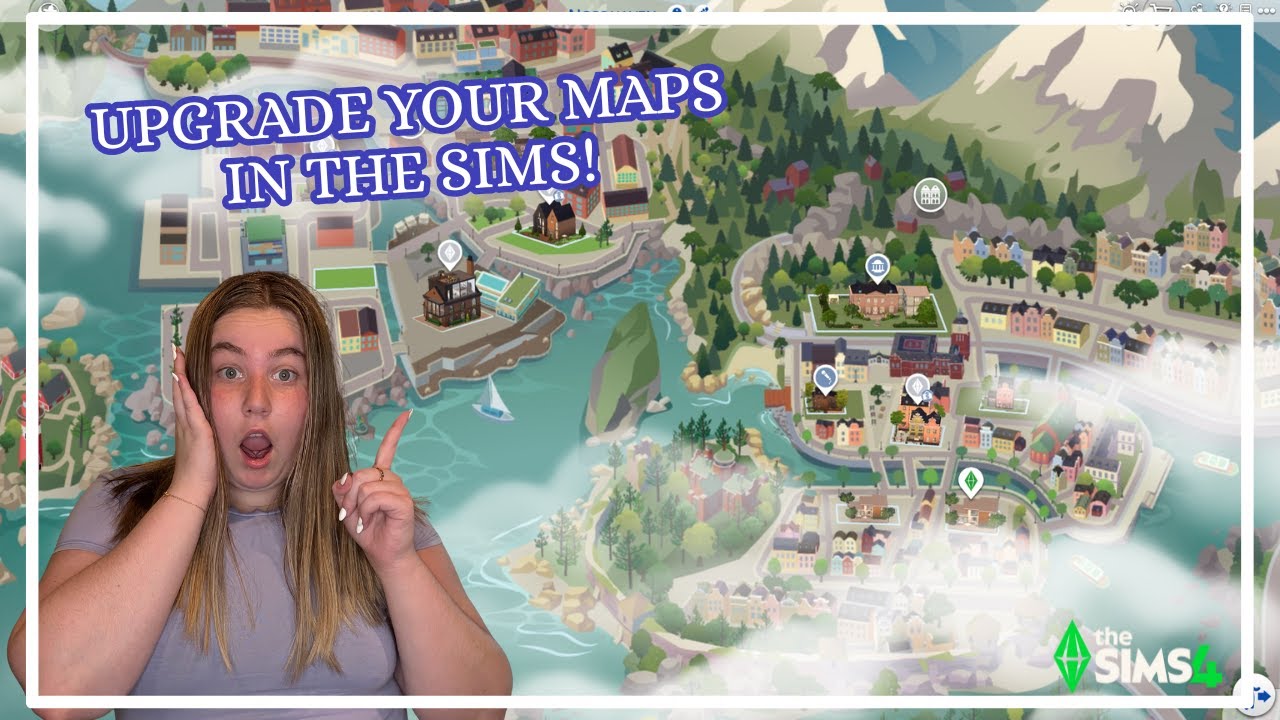 Animated Clouds Are FINALLY Here ☁️🌍 | Sims 4 World Select Glow-Up + Mods