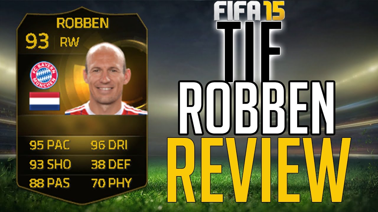 FIFA 15: THIRD INFORM ROBBEN REVIEW! (93) + INGAME STATS! FIFA 15 PLAYER REVIEW!