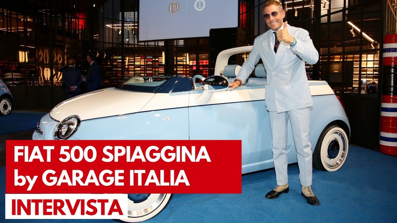 Fiat 500 Spiaggina by Garage Italia: intervista Lapo Elkann