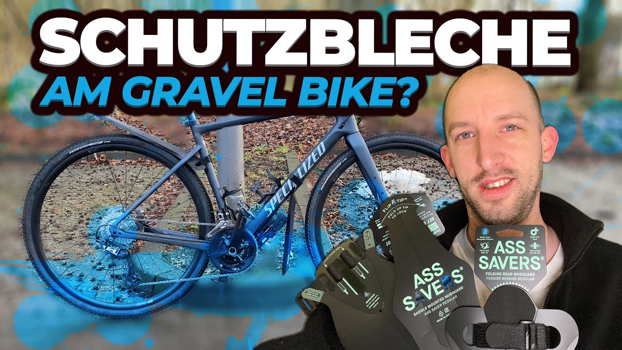 Schutzbleche am Gravelbike - Halten ASS SAVERS trocken bei Regen?