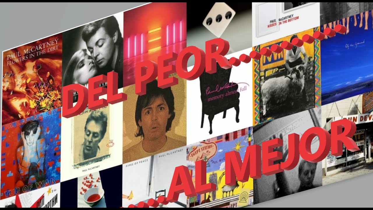 Ranking discos de Paul McCartney (1970-2020)