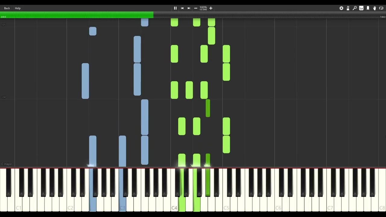 When you wanna play Jingle Bells, but you're Elton John