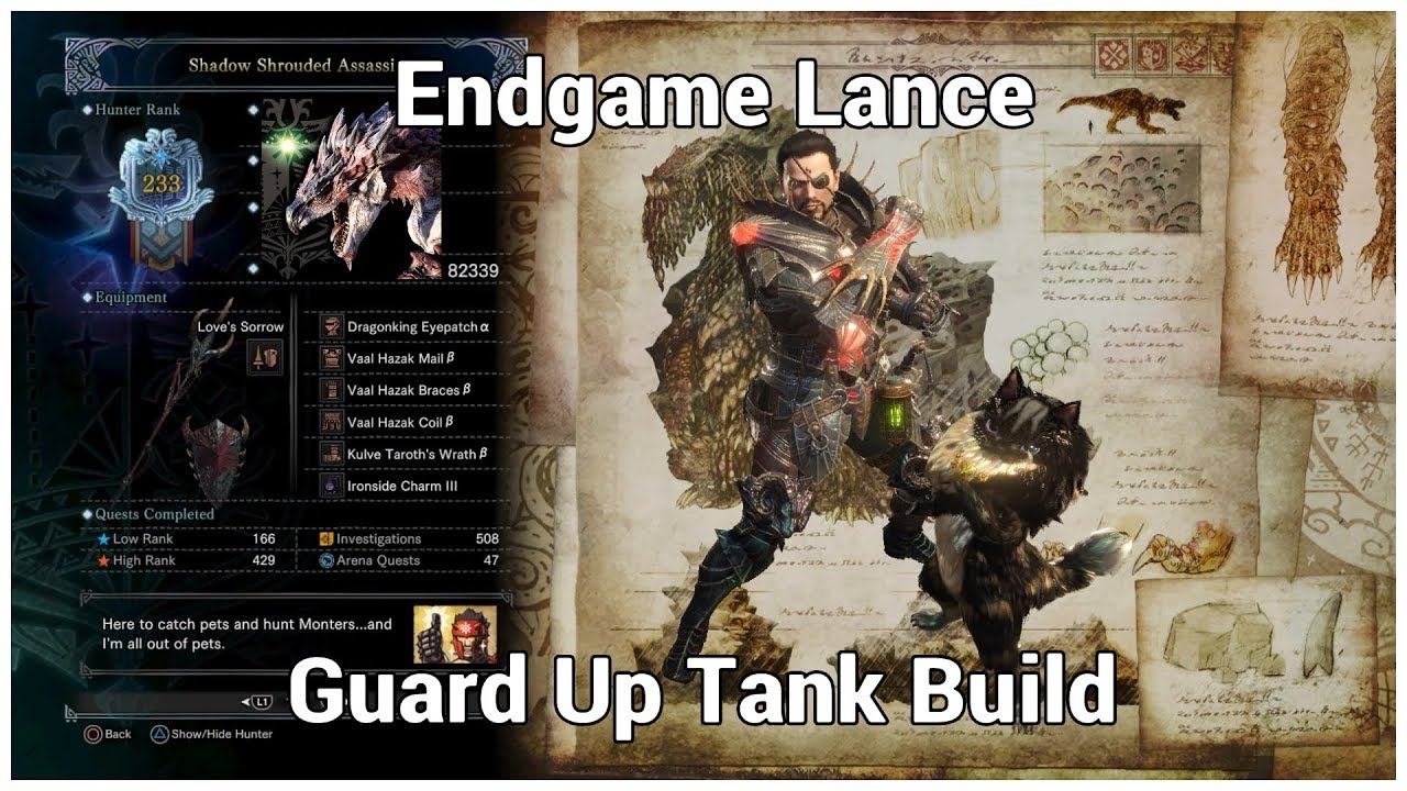 MHW Lance Immortal Tank Build