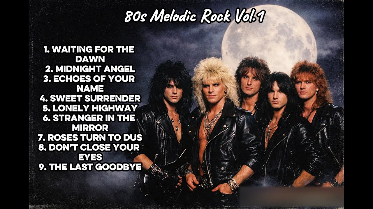 80s Melodic Rock Vol.1 – Smooth Hooks & Night Vibes