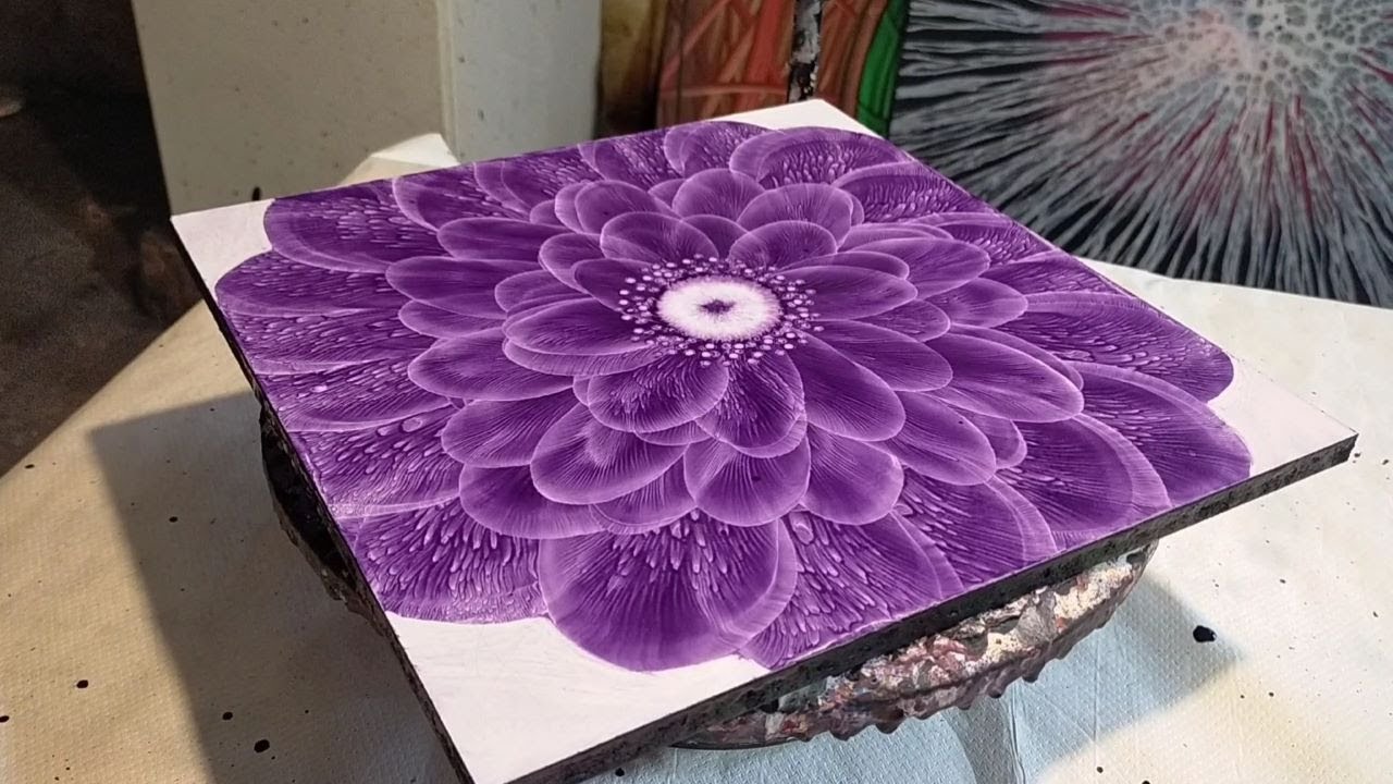 ARTE FLUIDO MÁGICO 🎨🏆 PINTAR CON UN GLOBO 🎈💥 ARTE Y TERAPIA 💜