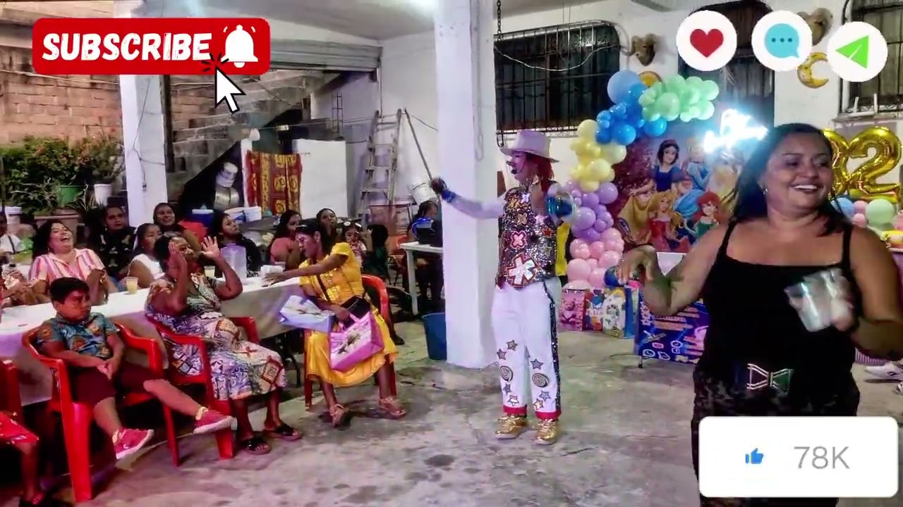 PAYASO CHAMITO STAR EN CAYACO GUERRERO  ESCÁNDALO TOTAL