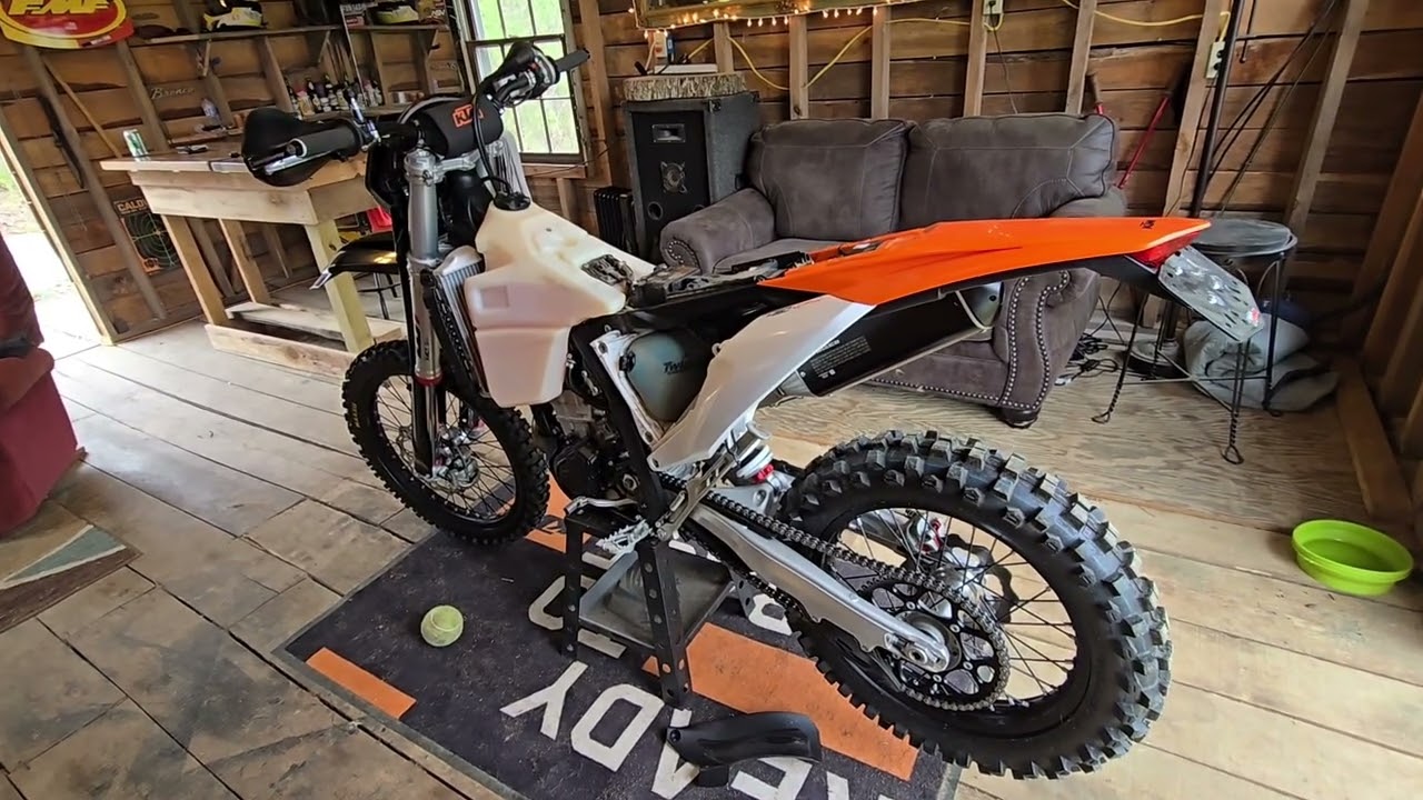 KTM 450 XCF-W dual sport conversion 