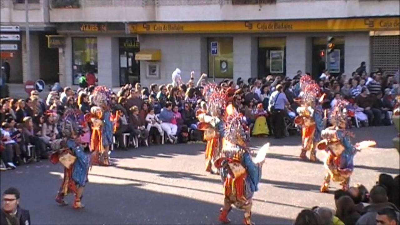 GRAN DESFILE DE COMPARSAS DEL CARNAVAL DE BADAJOZ 2012