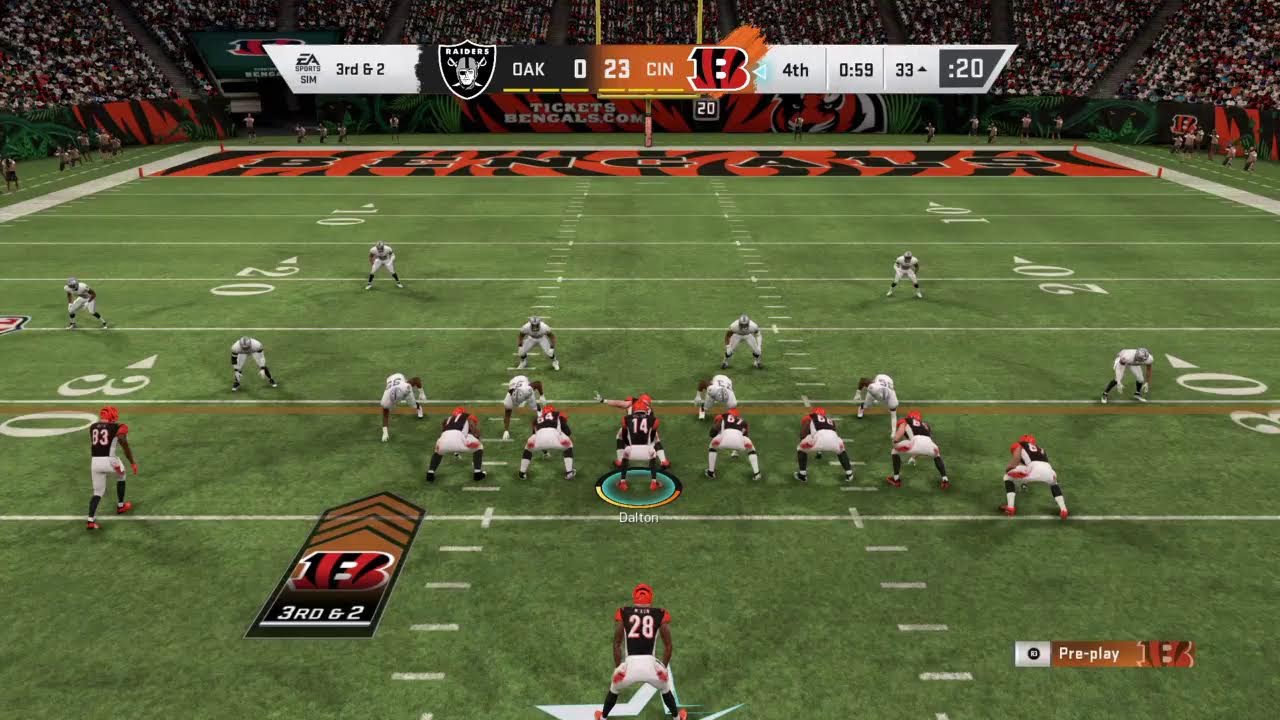 Bengals vs Raiders