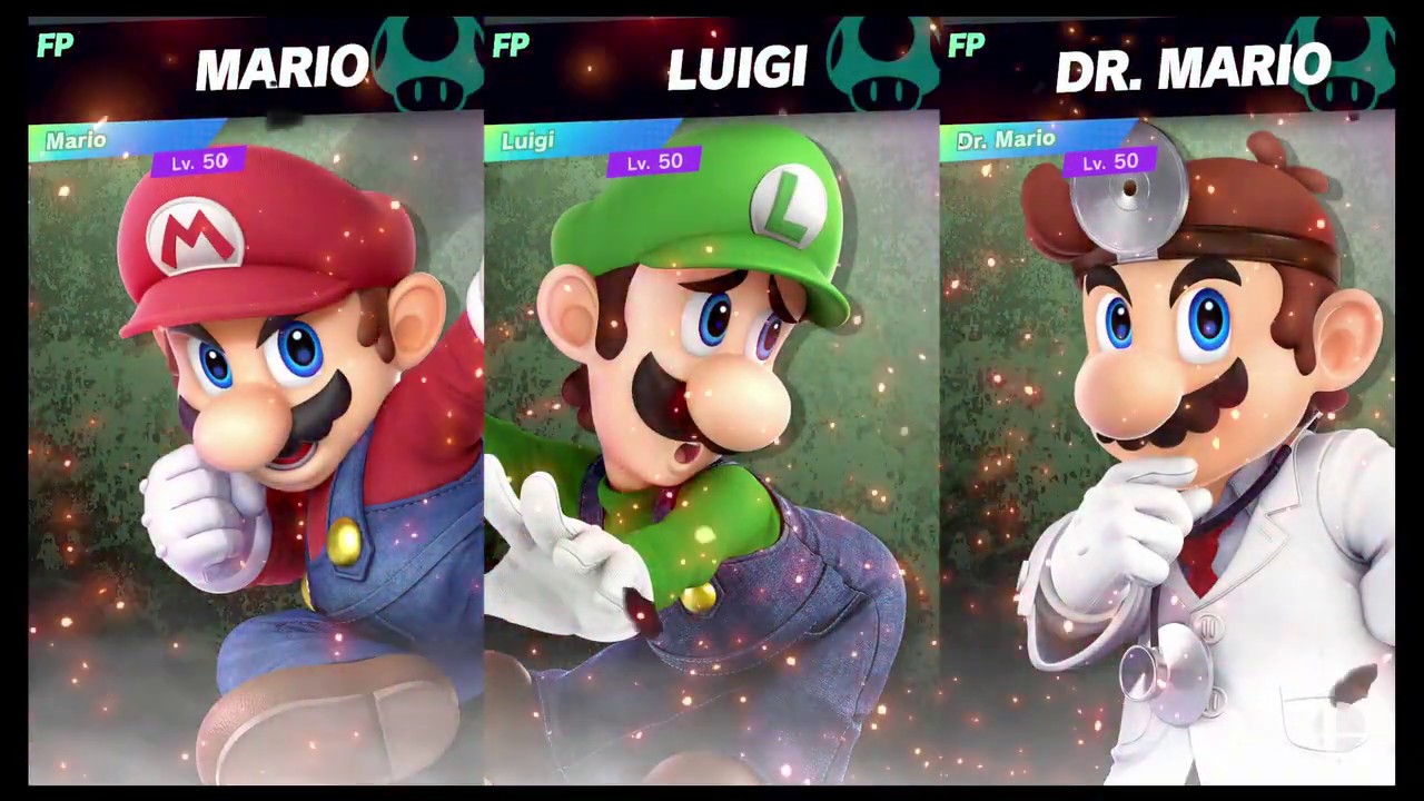 Super Smash Bros Ultimate Amiibo Fights   Request #4974 Mario vs Luigi vs Dr Mario