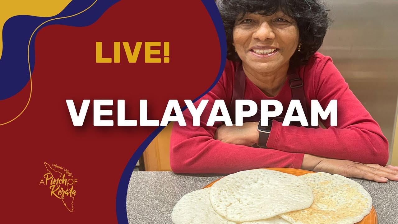 Kerala Style Vellayappam (Extended Edition)