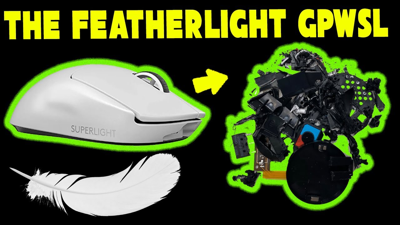 THE ULTIMATE 50G LOGITECH MOUSE - Custom G Pro X Superlight Weight Reduction Mod