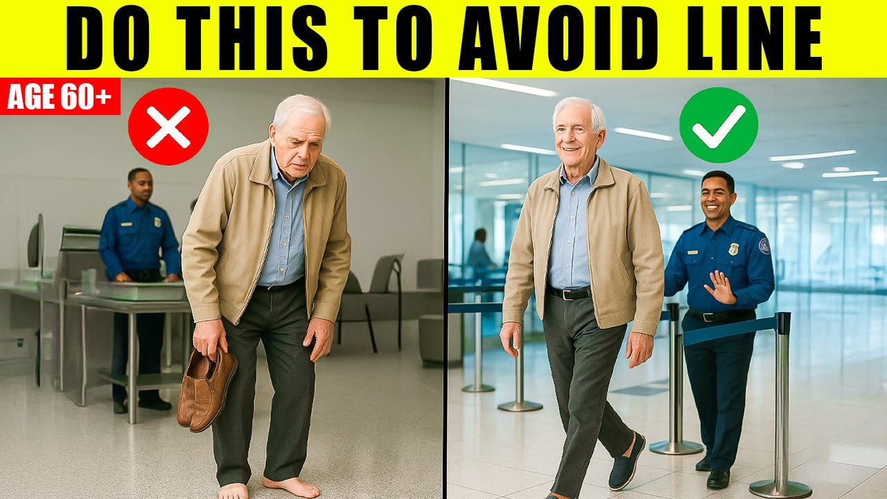 16 TSA Travel Hacks Every SENIORS Should Know in 2025!