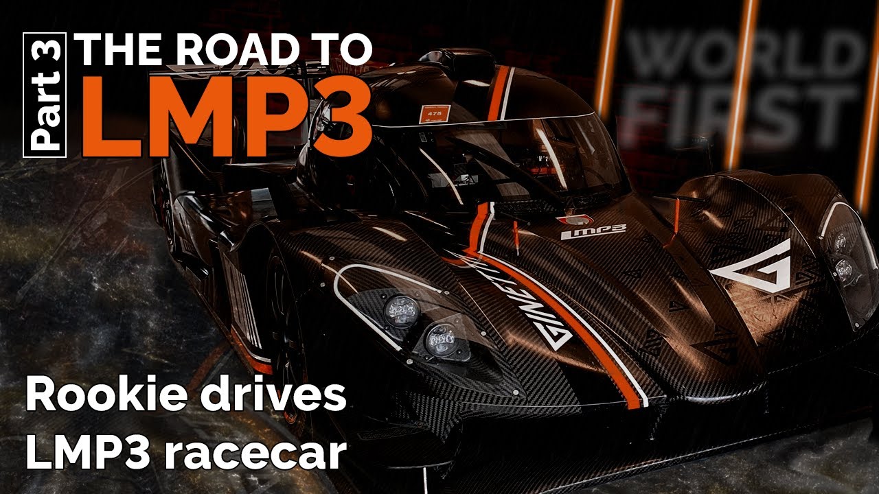 ROOKIE DRIVES PROTOYPE RACE CAR | The Road to LMP3 | Part 3 😮