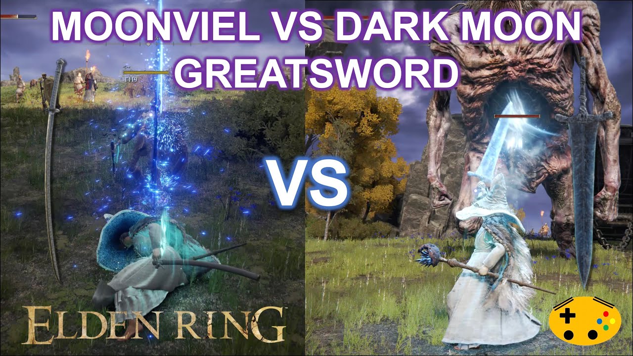 Moonviel Vs Dark Moon Greatsword - Intelligence Build Weapon [Elden Ring]